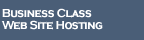 Business Class Web Site Hosting